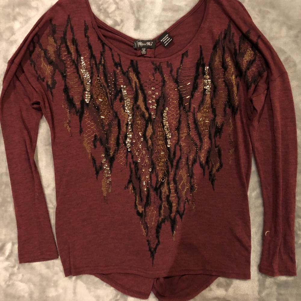 Women’s Miss Me brand sweater